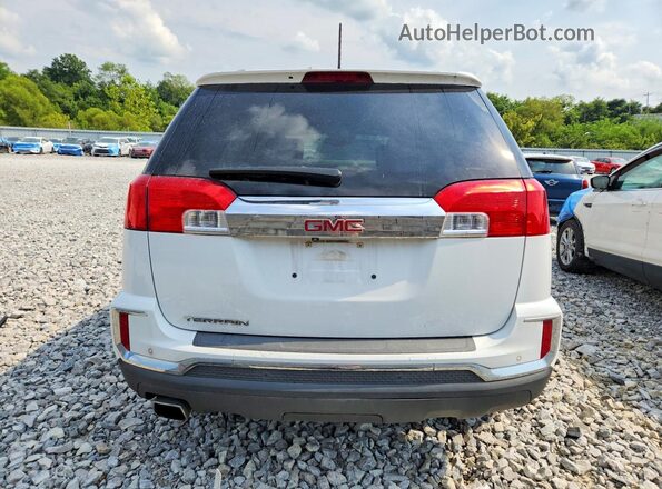 2GKALNEK5H6344644 2017 GMC TERRAIN White Widok z tyłu