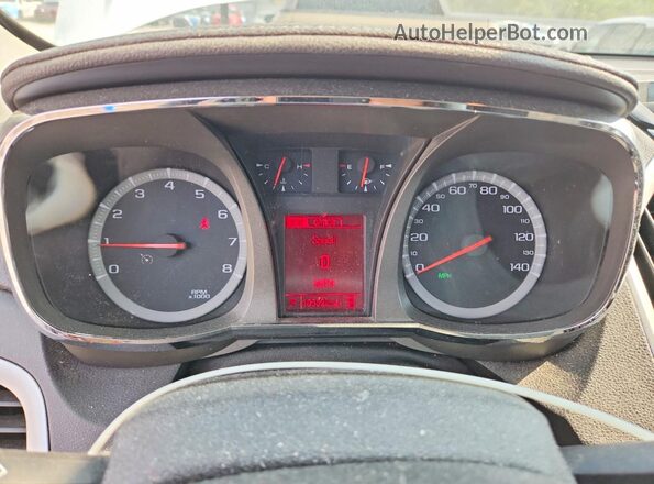2GKALNEK5H6344644 2017 GMC TERRAIN White Widok zestawu wskaźników