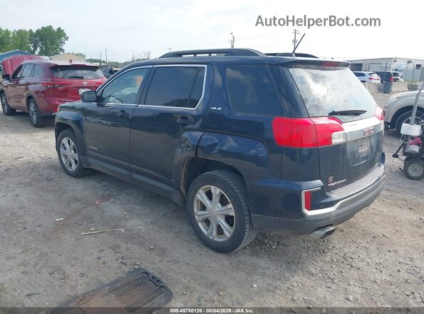 2GKALNEK6H6252359 2017 GMC TERRAIN Dark Blue Trasero izquierdo