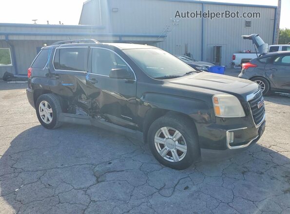 2GKALNEK9G6180748 2016 GMC TERRAIN Black Передня права чверть