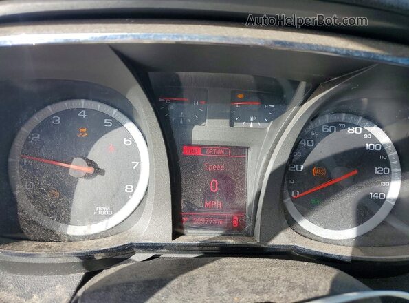 2GKALNEK9G6180748 2016 GMC TERRAIN Black Вид щитка приладів
