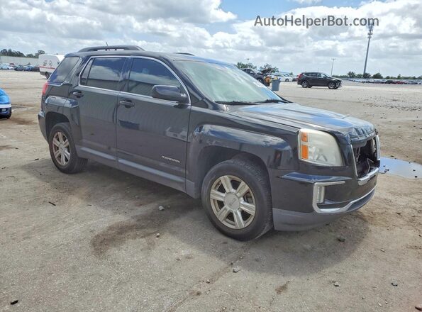 2GKALNEK9G6200643 2016 GMC TERRAIN Black Передня права чверть