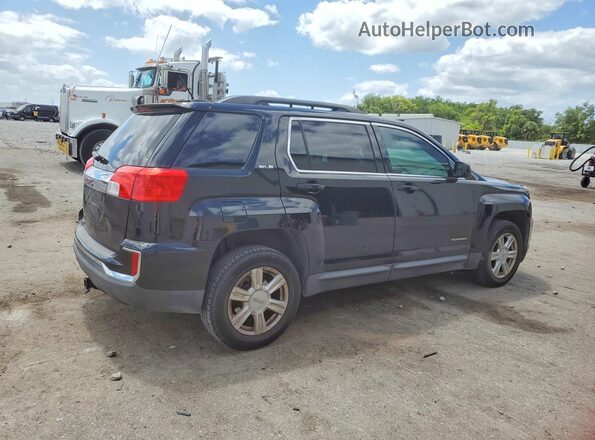 2GKALNEK9G6200643 2016 GMC TERRAIN Black Задня права чверть