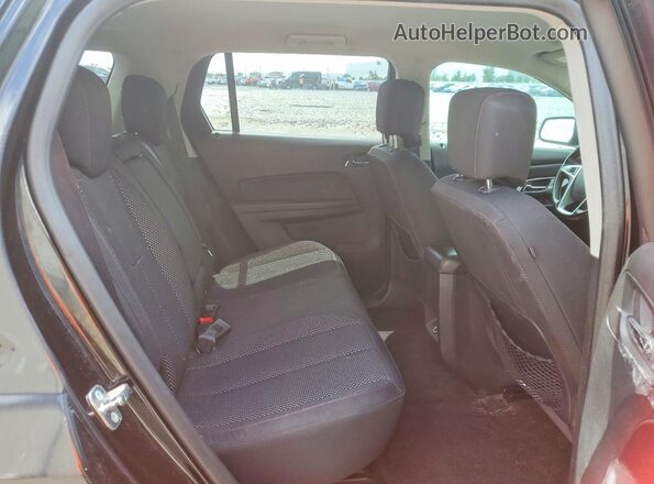 2GKALNEK9G6200643 2016 GMC TERRAIN Black Вид задньої частини салону