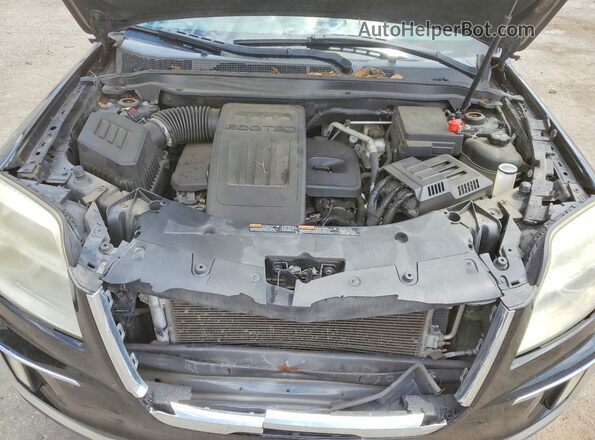 2GKALNEK9G6200643 2016 GMC TERRAIN Black Вид підкапотного простору