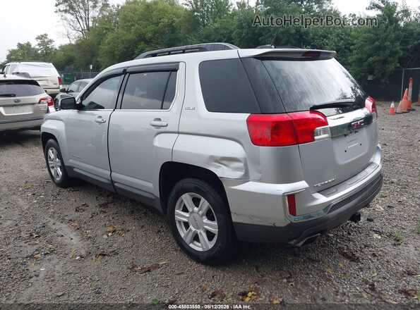 2GKALNEK9G6341583 2016 GMC TERRAIN Серебряный Задняя левая четверть