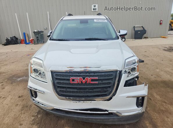 2GKALNEK9H6199740 2017 GMC TERRAIN White Դիմացի տեսք