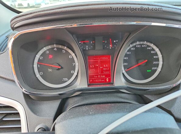 2GKALNEK9H6336921 2017 GMC TERRAIN Gray Vista del cuadro de instrumentos