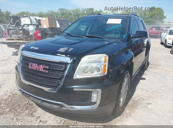 2GKALNEKXG6191144 2016 GMC TERRAIN Black Widok z przodu