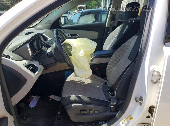 2GKALNEKXG6233134 2016 GMC TERRAIN White Вид салону спереду
