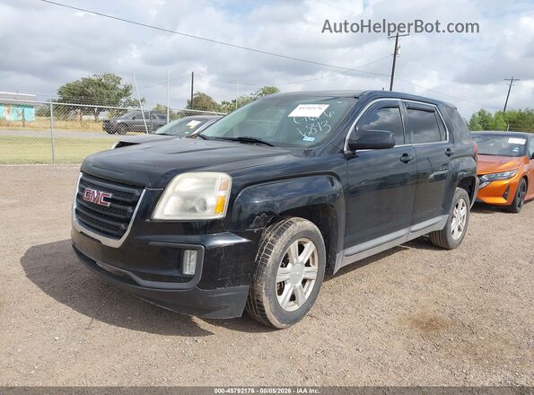 2GKALNEKXG6266893 2016 GMC TERRAIN Black Front left