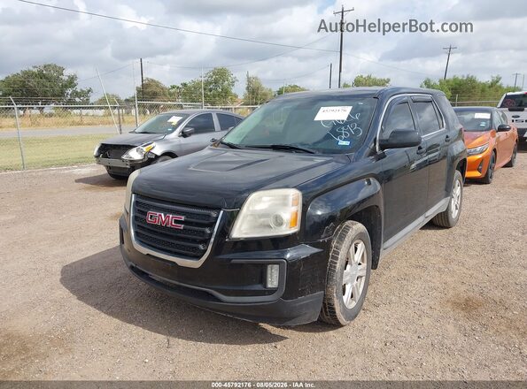 2GKALNEKXG6266893 2016 GMC TERRAIN Black Front view