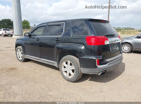 2GKALNEKXG6266893 2016 GMC TERRAIN Black Rear left