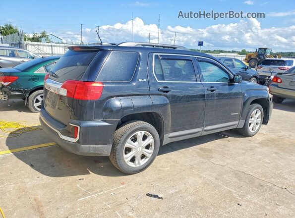 2GKALNEKXH6103341 2017 GMC TERRAIN Черный Задняя правая четверть