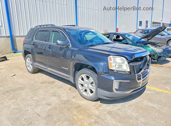 2GKALNEKXH6103341 2017 GMC TERRAIN Черный Передняя правая четверть
