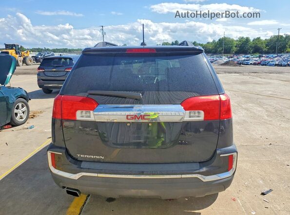 2GKALNEKXH6103341 2017 GMC TERRAIN Черный Вид сзади