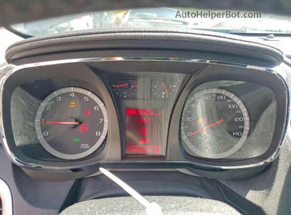 2GKALNEKXH6103341 2017 GMC TERRAIN Черный Вид щитка приборов
