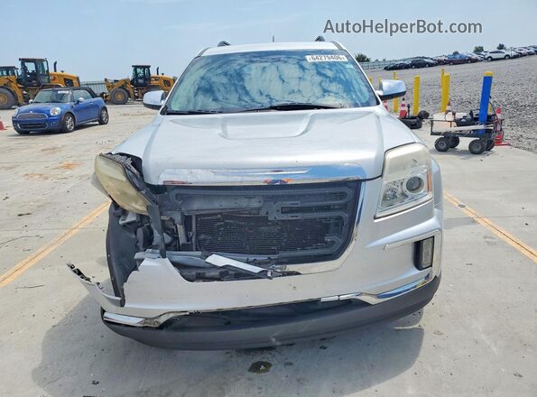 2GKALPEK0G6329382 2016 GMC TERRAIN Серебряный Вид спереди