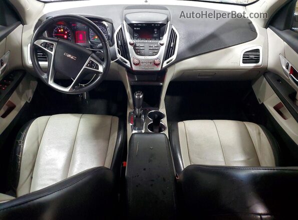 2GKALPEK0H6164337 2017 GMC TERRAIN White Вид панелі приладів