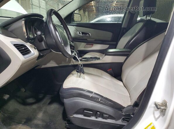 2GKALPEK0H6164337 2017 GMC TERRAIN White Вид салону спереду