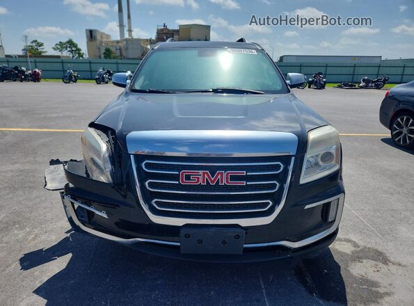 2GKALPEK1H6227638 2017 GMC TERRAIN Black Widok z przodu