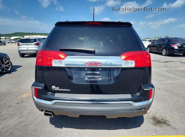 2GKALPEK1H6227638 2017 GMC TERRAIN Black Widok z tyłu