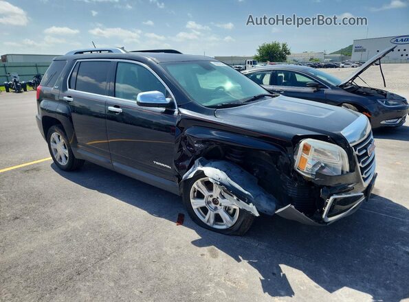 2GKALPEK1H6227638 2017 GMC TERRAIN Black Przód prawy