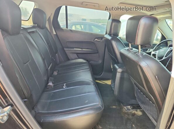 2GKALPEK1H6227638 2017 GMC TERRAIN Black Widok tylnych siedzeń
