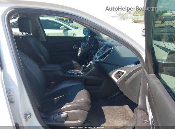 2GKALPEK2G6279780 2016 GMC TERRAIN White Vista interior delantera
