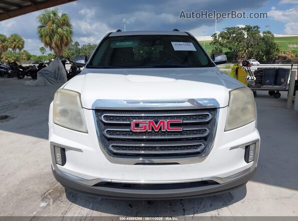 2GKALPEK2H6314481 2017 GMC TERRAIN White Widok zestawu wskaźników