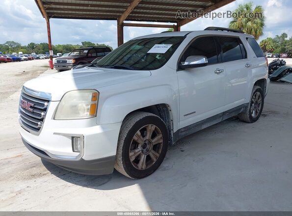 2GKALPEK2H6314481 2017 GMC TERRAIN White Przód lewy