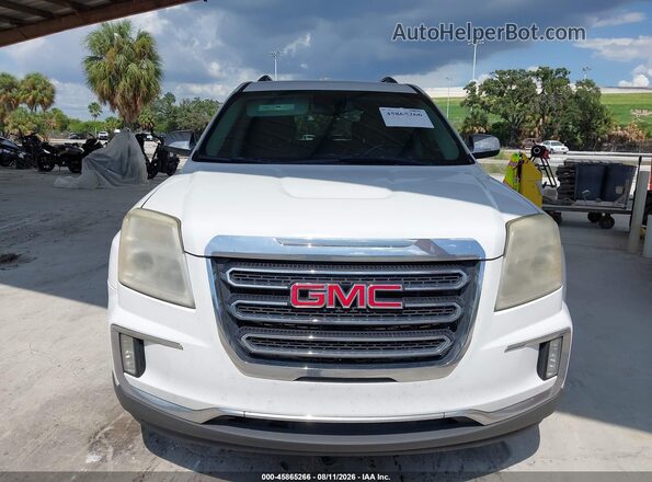 2GKALPEK2H6314481 2017 GMC TERRAIN White Widok z przodu