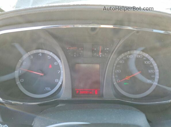 2GKALPEK4H6159190 2017 GMC TERRAIN Черный Вид щитка приборов