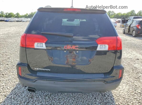 2GKALPEK4H6159190 2017 GMC TERRAIN Черный Вид сзади