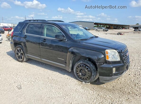 2GKALPEK4H6159190 2017 GMC TERRAIN Черный Передняя правая четверть