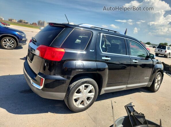 2GKALPEK5H6320128 2017 GMC TERRAIN Черный Задняя правая четверть