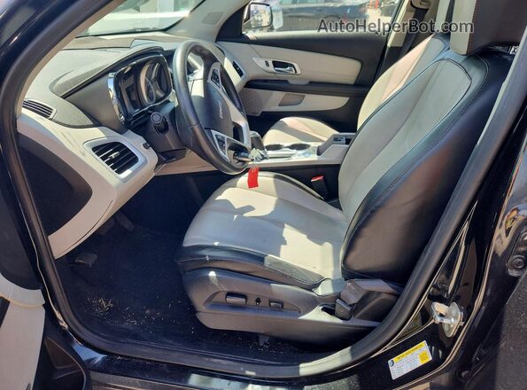 2GKALPEK5H6320128 2017 GMC TERRAIN Черный Вид салона спереди