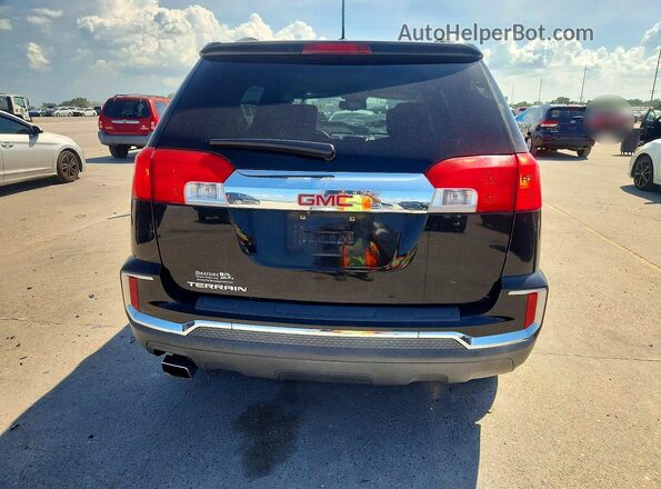 2GKALPEK5H6320128 2017 GMC TERRAIN Черный Вид сзади