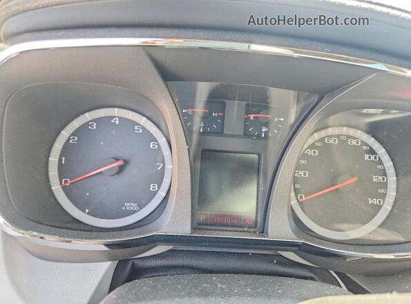 2GKALPEK5H6320128 2017 GMC TERRAIN Черный Вид щитка приборов