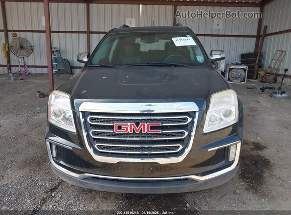 2GKALPEK5H6335258 2017 GMC TERRAIN Black უკანა სალონის ხედი