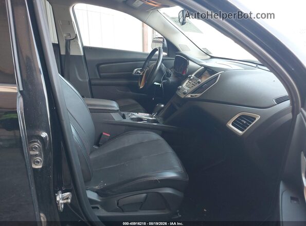 2GKALPEK5H6335258 2017 GMC TERRAIN Black წინა სალონის ხედი