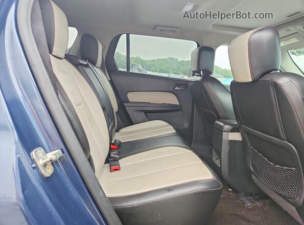 2GKALPEK7G6327693 2016 GMC TERRAIN Blue Вид задньої частини салону