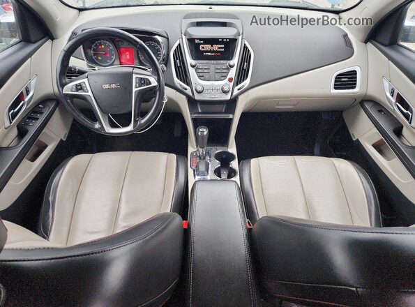2GKALPEK7G6327693 2016 GMC TERRAIN Blue Вид панелі приладів