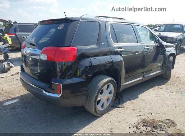 2GKALPEK7H6141539 2017 GMC TERRAIN Черный Задняя правая четверть