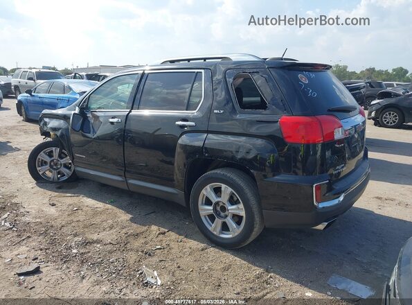2GKALPEK7H6141539 2017 GMC TERRAIN Черный Задняя левая четверть