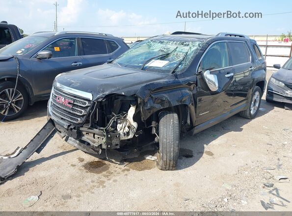 2GKALPEK7H6141539 2017 GMC TERRAIN Черный Передняя левая четверть