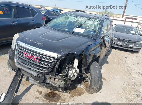 2GKALPEK7H6141539 2017 GMC TERRAIN Черный Вид спереди