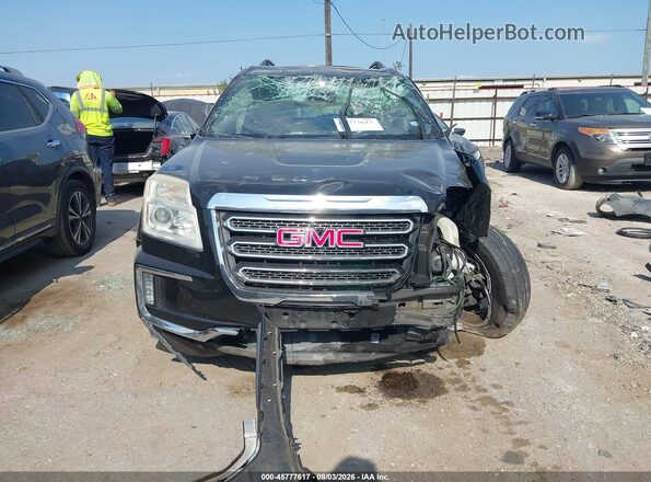 2GKALPEK7H6141539 2017 GMC TERRAIN Черный Вид щитка приборов