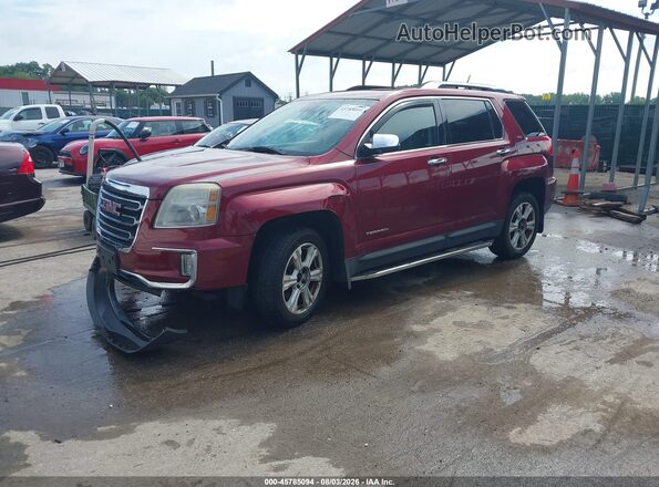 2GKALPEK7H6173083 2017 GMC TERRAIN Красный Передняя левая четверть