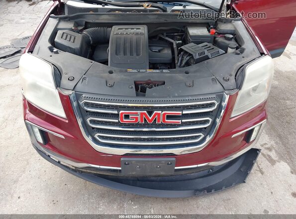 2GKALPEK7H6173083 2017 GMC TERRAIN Красный Вид сзади